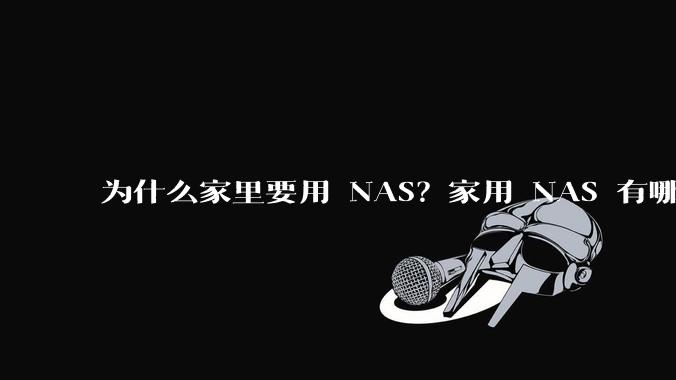 为什么家里要用 NAS？家用 NAS 有哪些实际的、接地气的用途？
